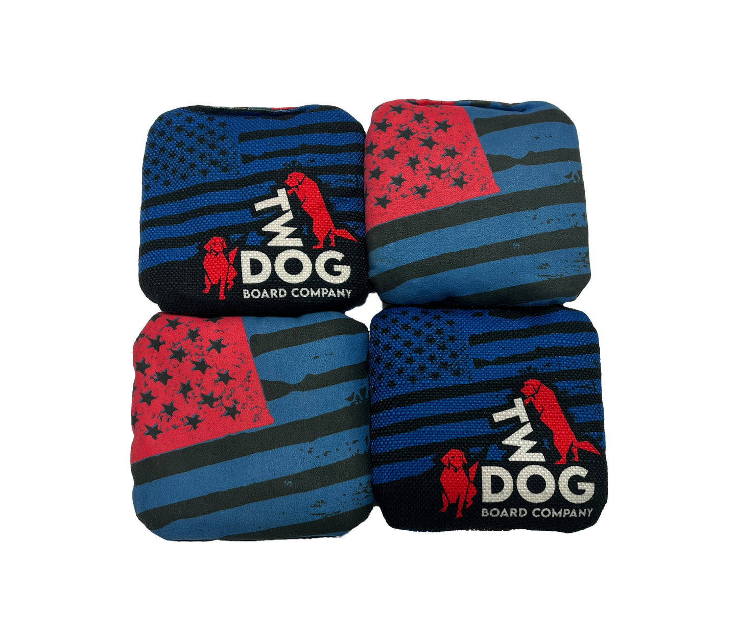 American Flag Blue Bag Set