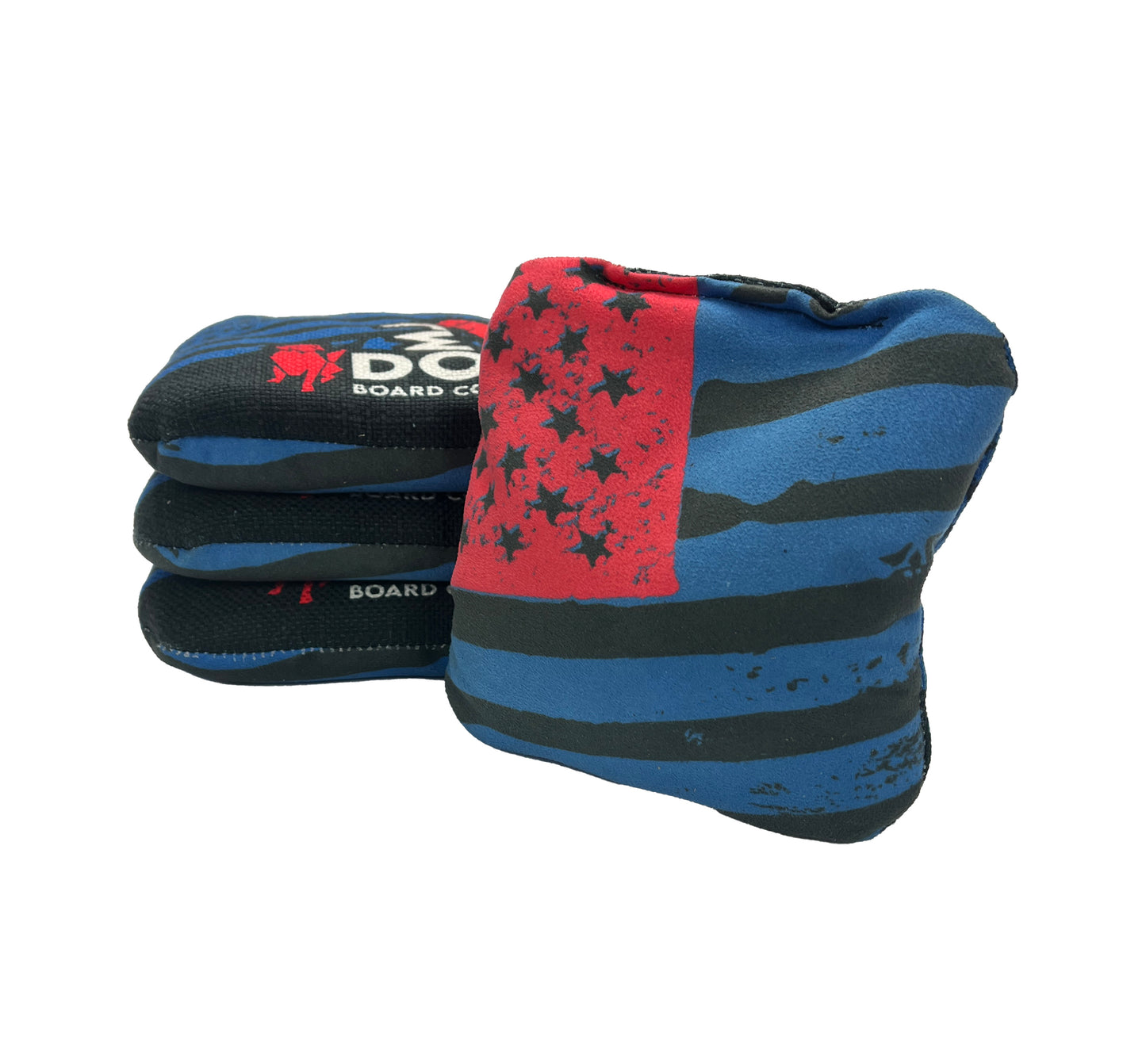 American Flag Blue Bag Set