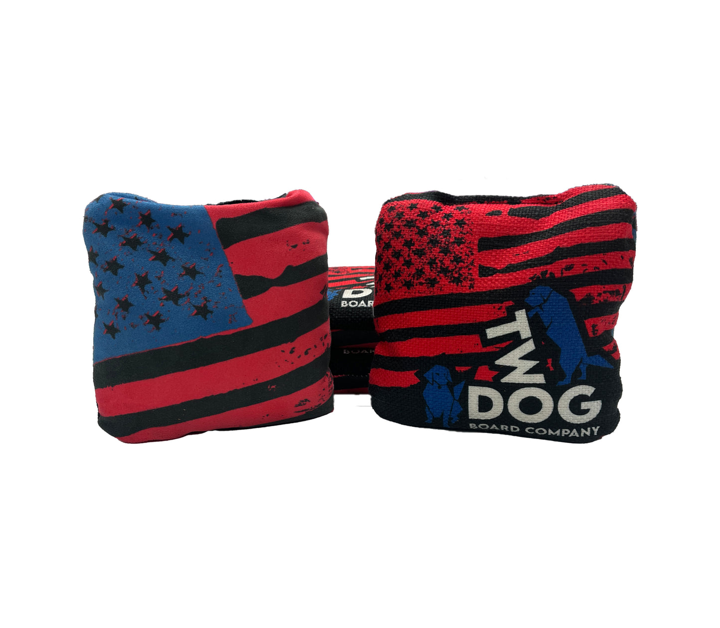 American Flag Red Bag Set