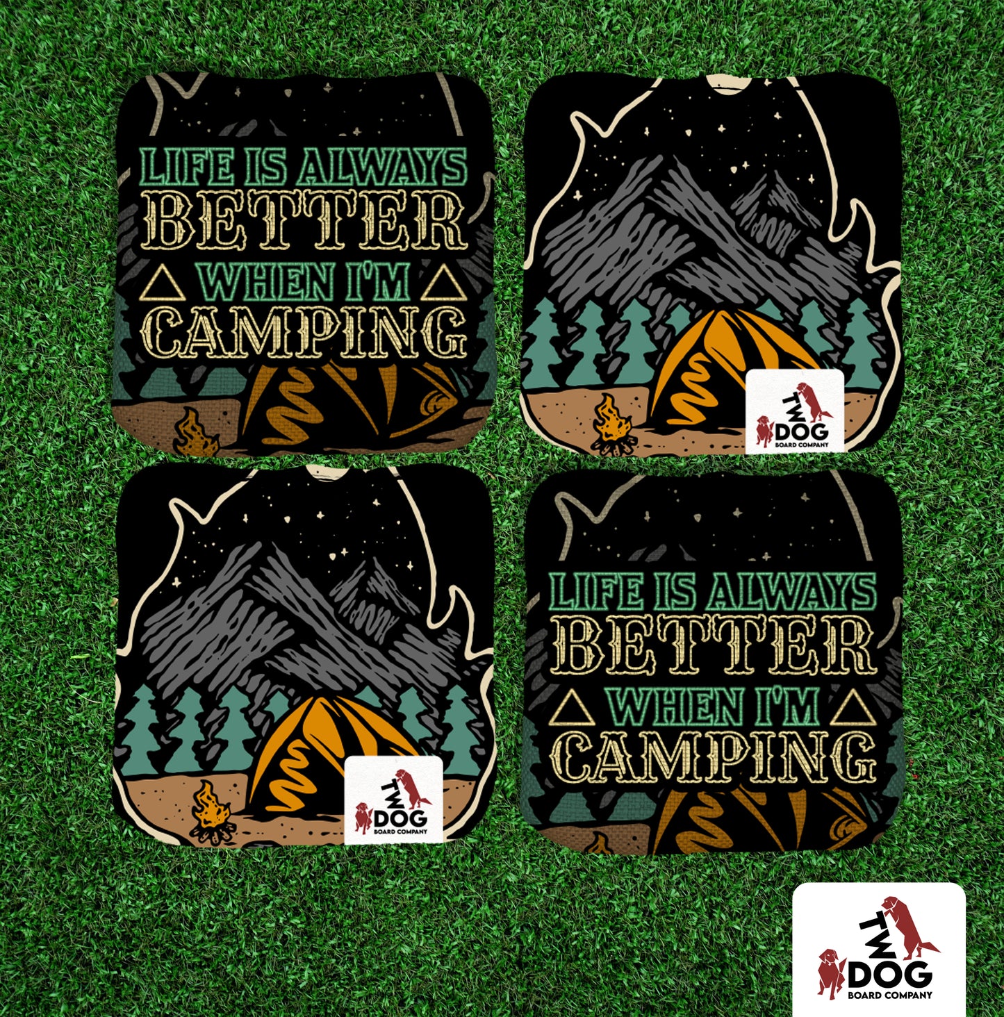 Life is Better When I'm Camping Bags Set