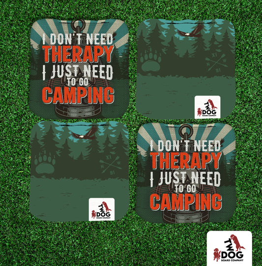 Don't Need Therapy Just Go Camping Bags Set