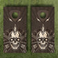 Live and Die by Rock n Roll Cornhole Boards