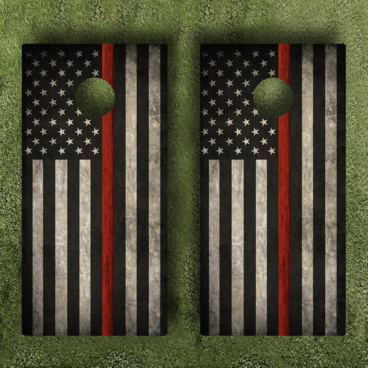 Thin Red Line Cornhole Boards